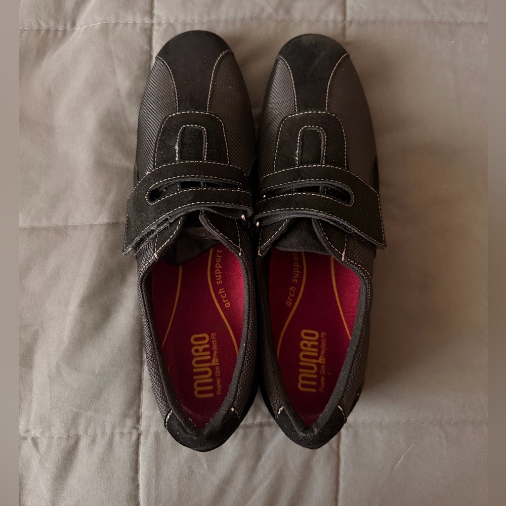 🖤 Munro - Joliet II Black Fabric Shoe (Women) 🖤